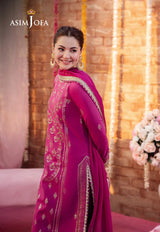 Asim Jofa Embroidered Lawn Silk suit