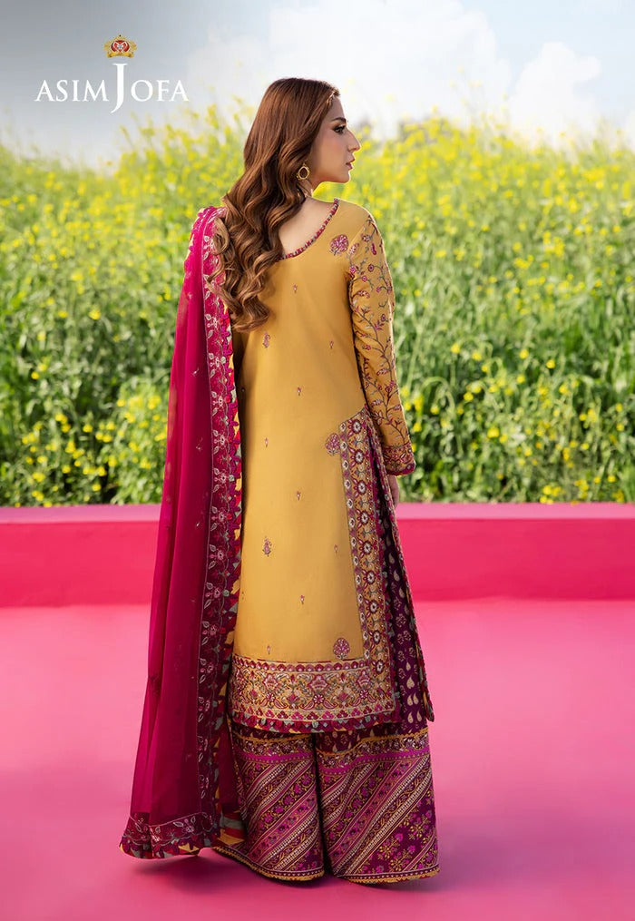 Asim Jofa Embroidered Lawn Suit
