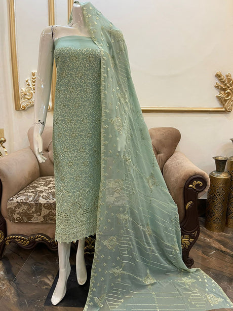 New Pure Chiffon Bareeze Ready To Ship