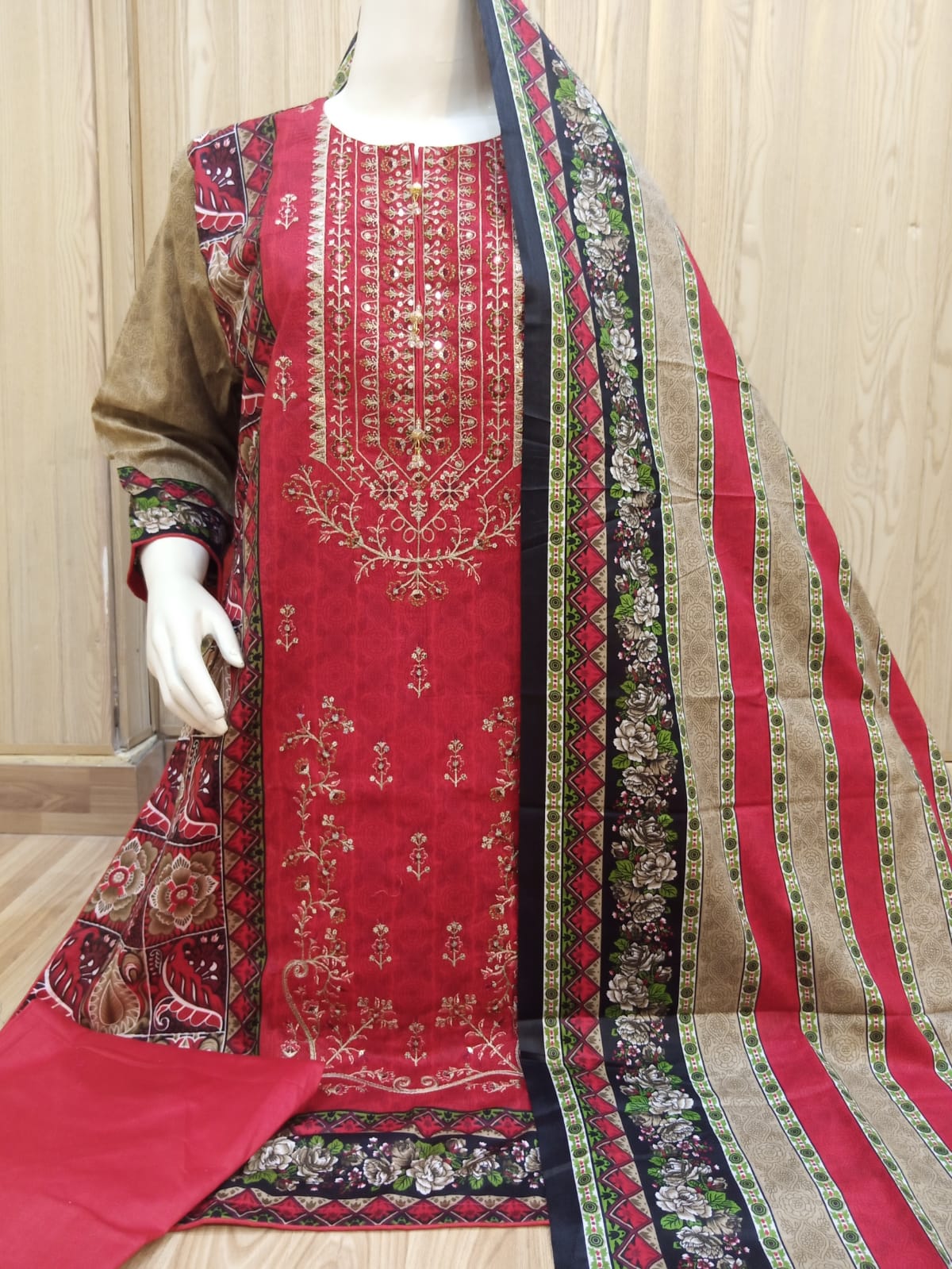 Pakistani Embroidered Lawn ready to ship