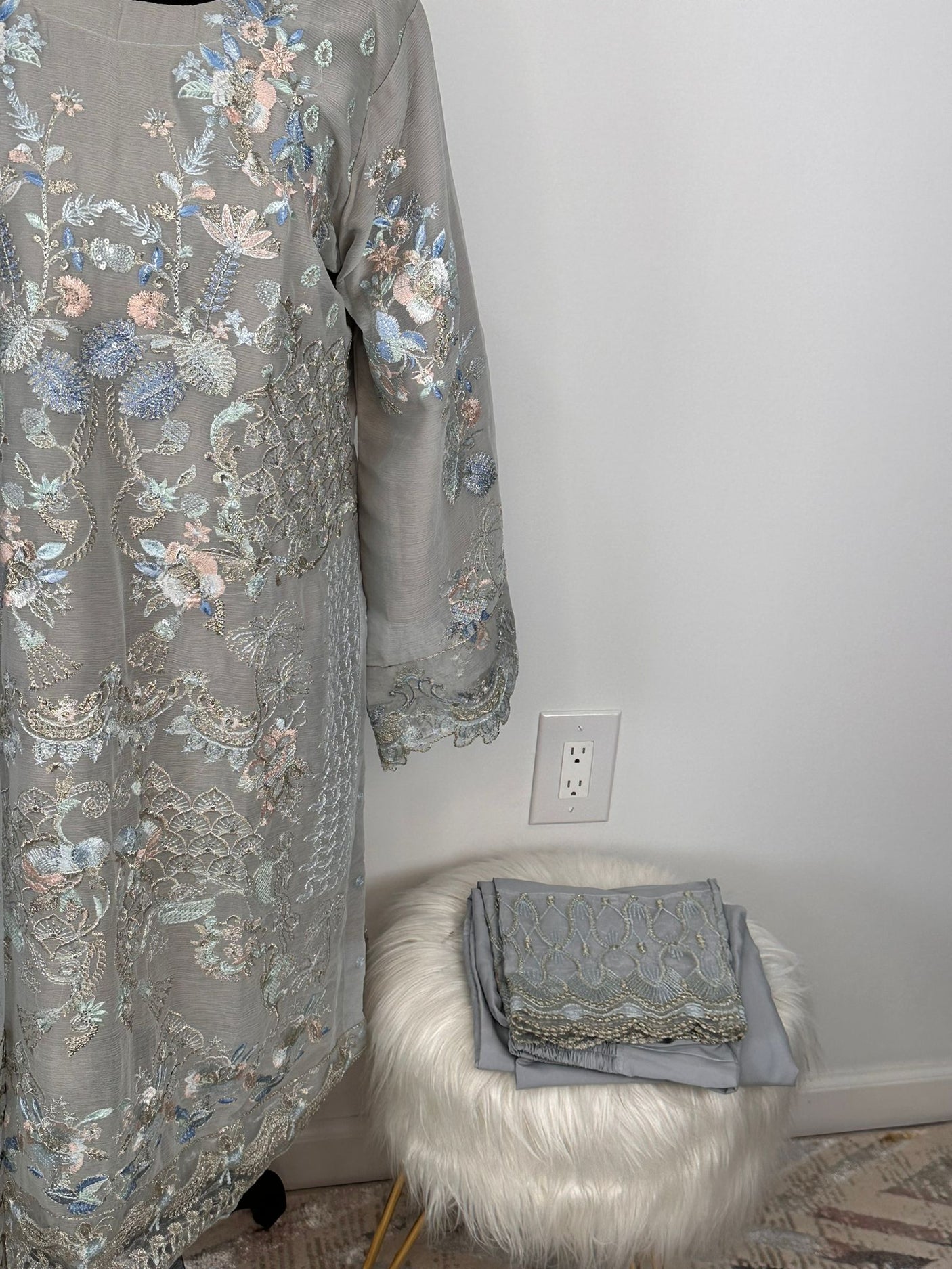 Pakistani Embroidered Party wear Ready To Ship