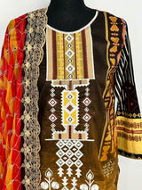 Pakistani Embroidered Lawn ready to ship