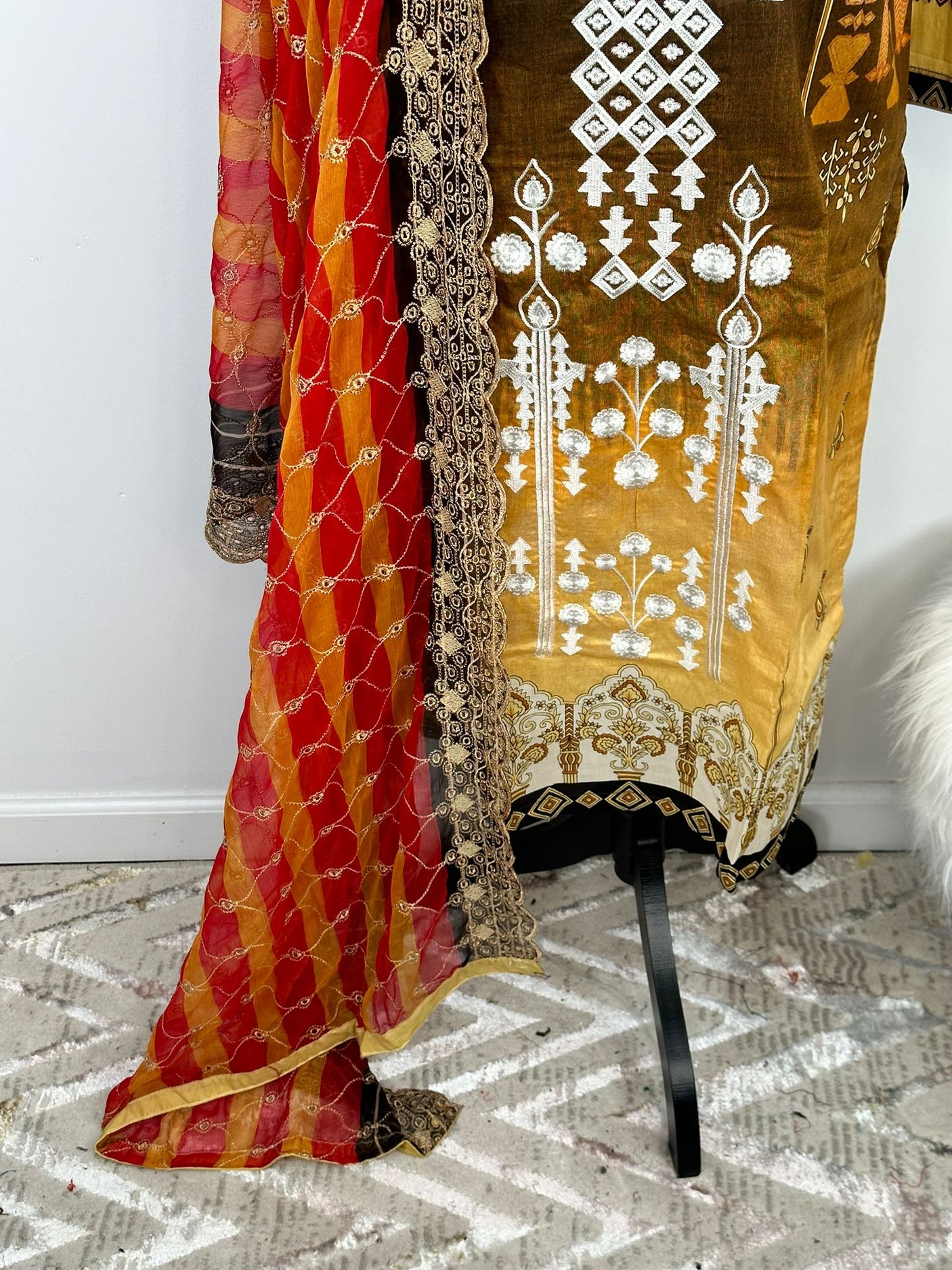 Pakistani Embroidered Lawn ready to ship