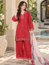 Eclair By Sadabahar Vol-3 Red - model look