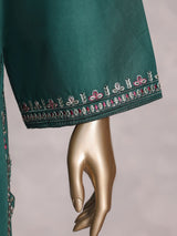 Eclair By Sadabahar Vol-3 Teal Green - sleeve