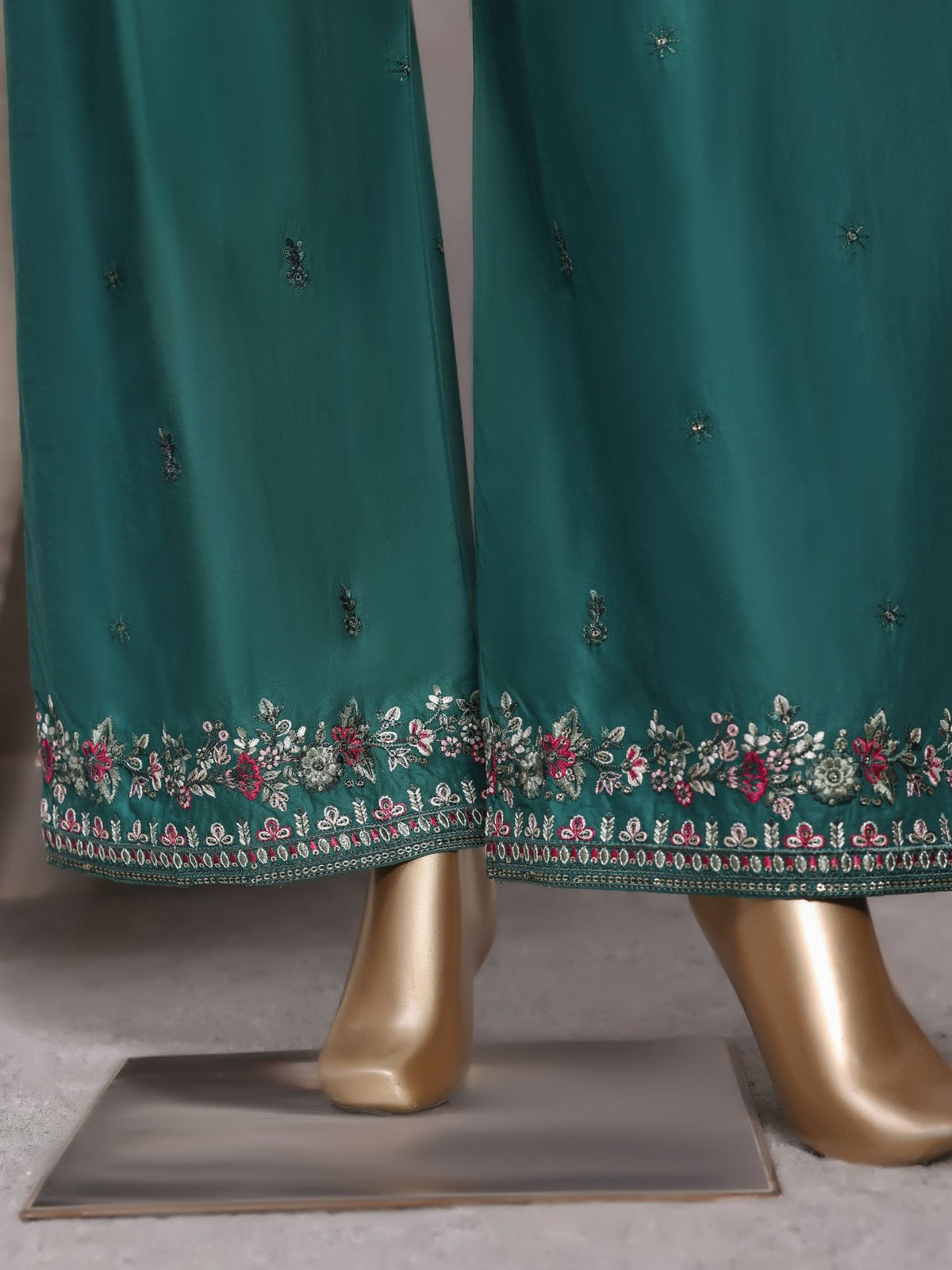 Eclair By Sadabahar Vol-3 Teal Green - trouser
