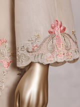 Eclair By Sadabahar Vol-3 Beige - sleeve
