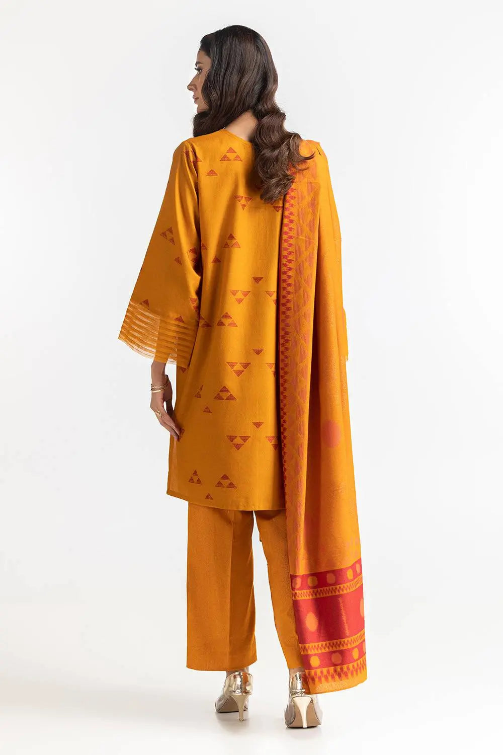 Gul Ahmed Luxury Jacquard Suit