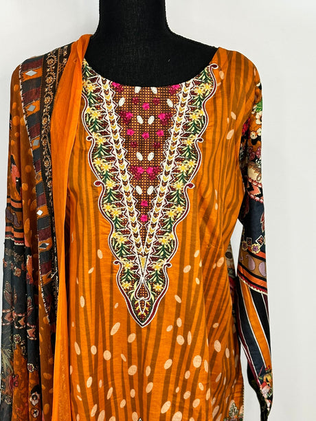 Pakistani Embroidered Lawn ready to ship