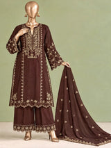 Maahi By Bin Saeed Marina Brown - Front