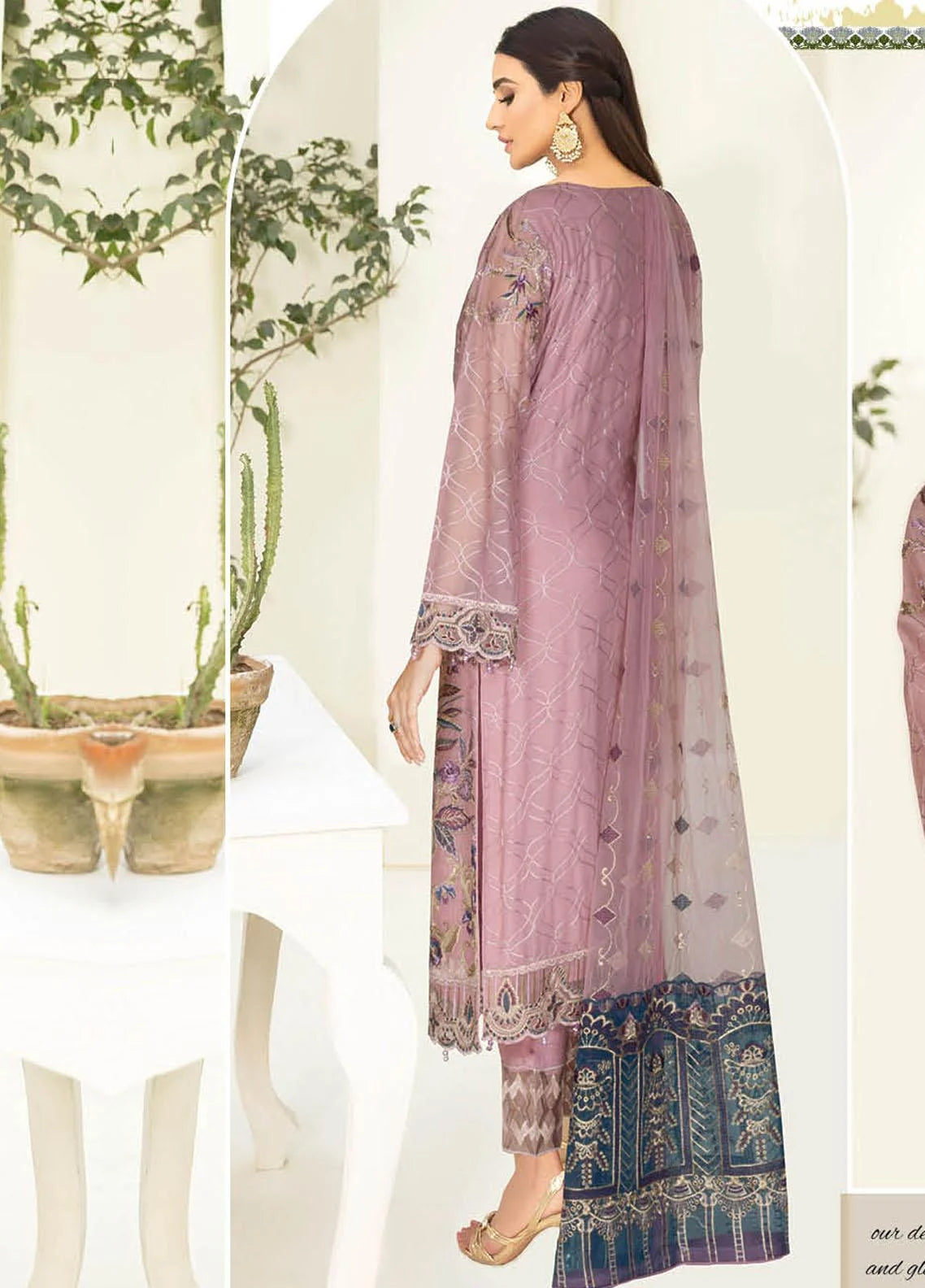 Nayab By Ramsha Weightless Chiffon Embroidered Collection