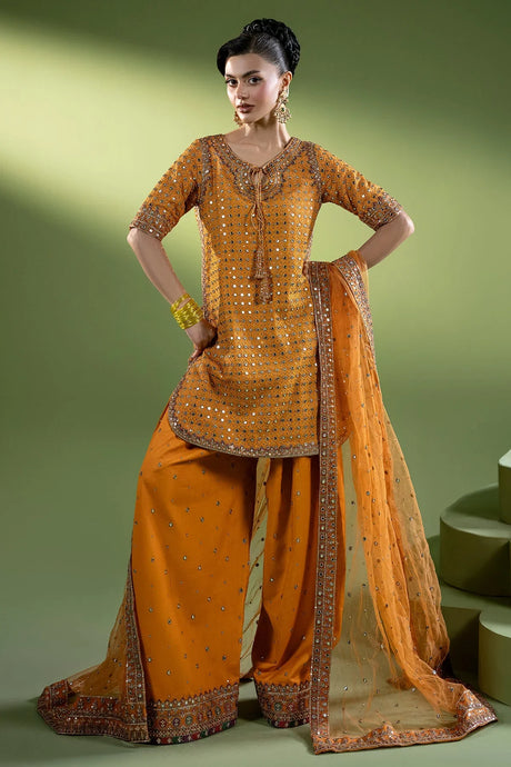 3-PC Embroidered Raw-Silk Suit by Charizma - Video