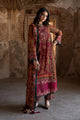 Vasal Embroidered Chiffon Suit by Charizma - Maroon - Video