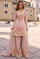 Pink Shimmer Pakistani Suit - Video