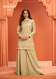 Kasturi 10761 Indian Premium Chinon Silk Suit - Video