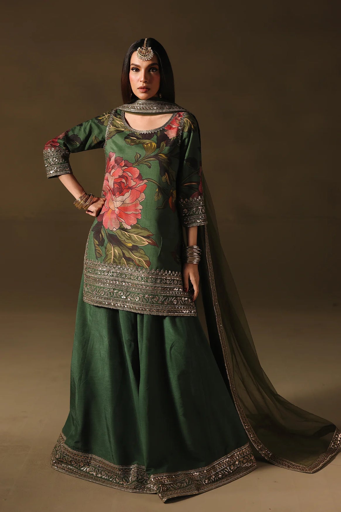 Charizma Luxury Embroidered Suit - Video
