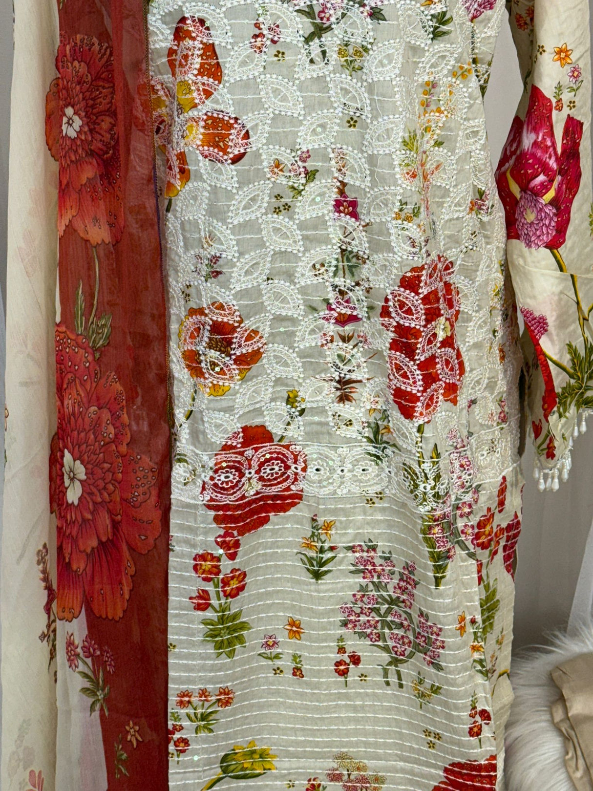 Luxury Embroidered Lawn Ready To Ship