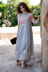 Vasal Embroidered Chiffon Suit By Charizma