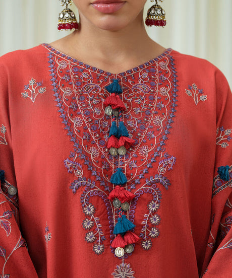 3 Piece - Embroidered Luxury Suit by Sapphire