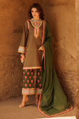Charizma 3-PC Embroidered Lawn Suit