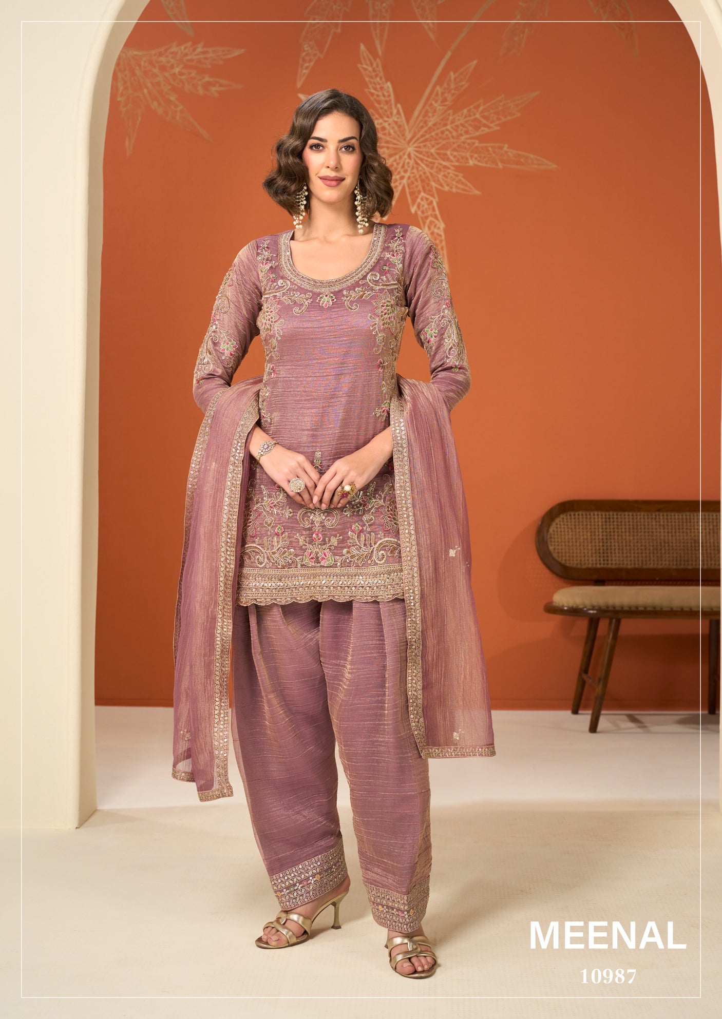 Indian Premium Salsa Silk Suit