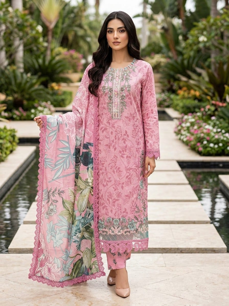 Jade Embroidered Lawn Collection