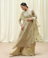 3 Piece - Embroidered Chiffon Suit by Sapphire