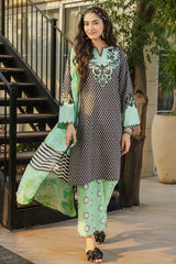 Charizma 3-PC Embroidered Lawn Suit