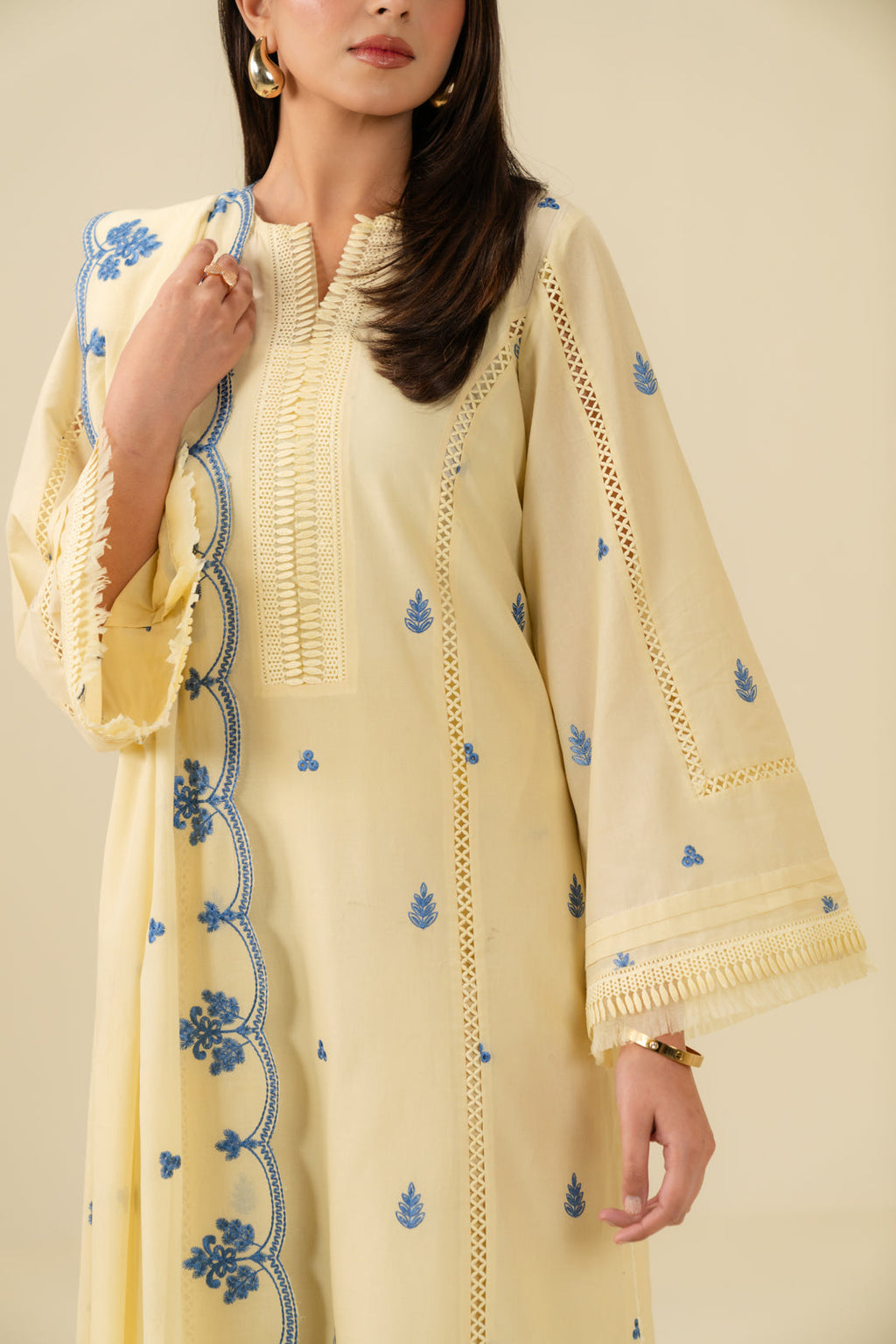 Beena by Beyond Embroidered Lawn 3 Piece