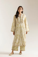 Ethnic Embroidered 2pc Suit