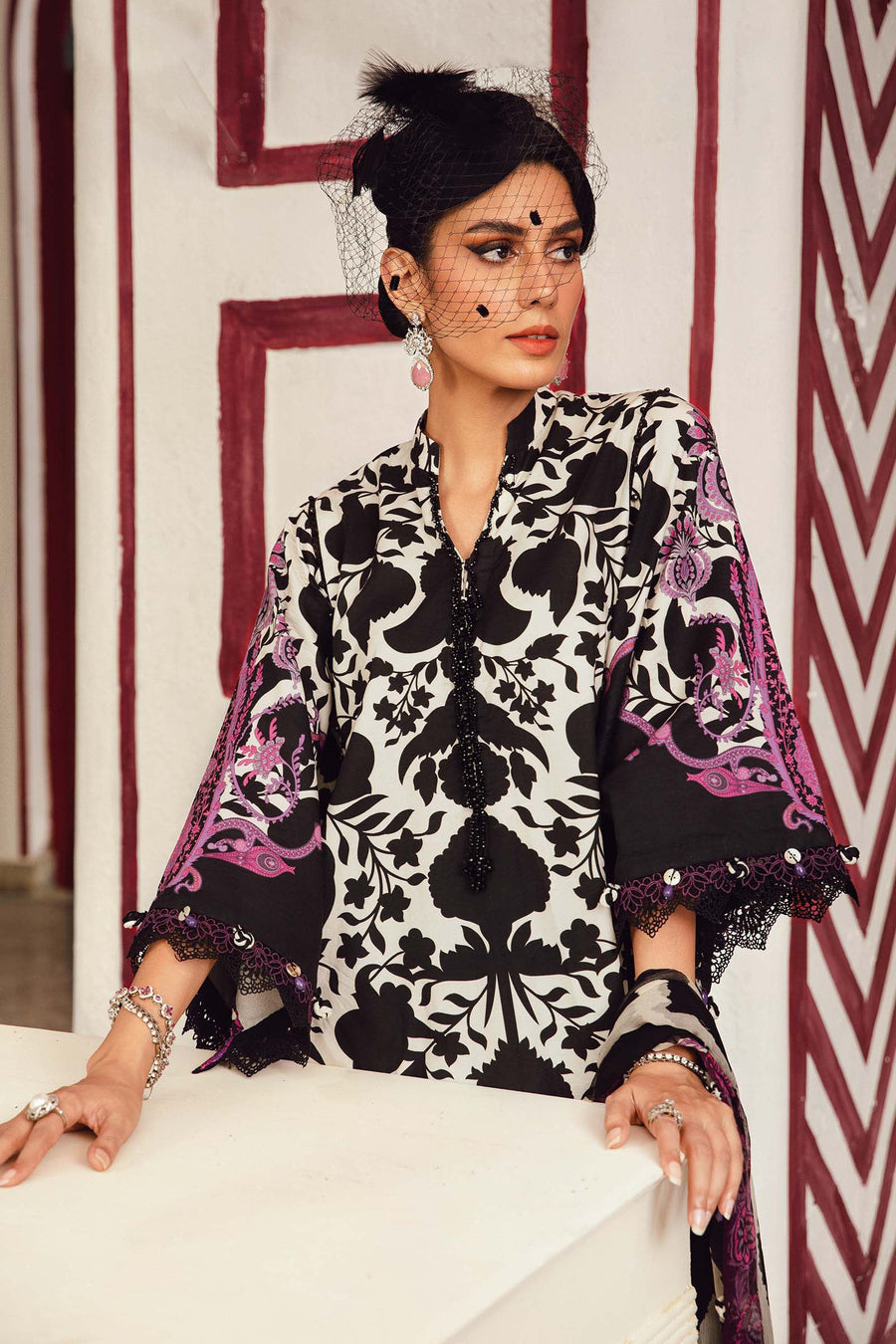 Maria B Mprints Embroidered Lawn Collection