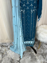 2pc Embroidered Kurti Collection Ready To Ship
