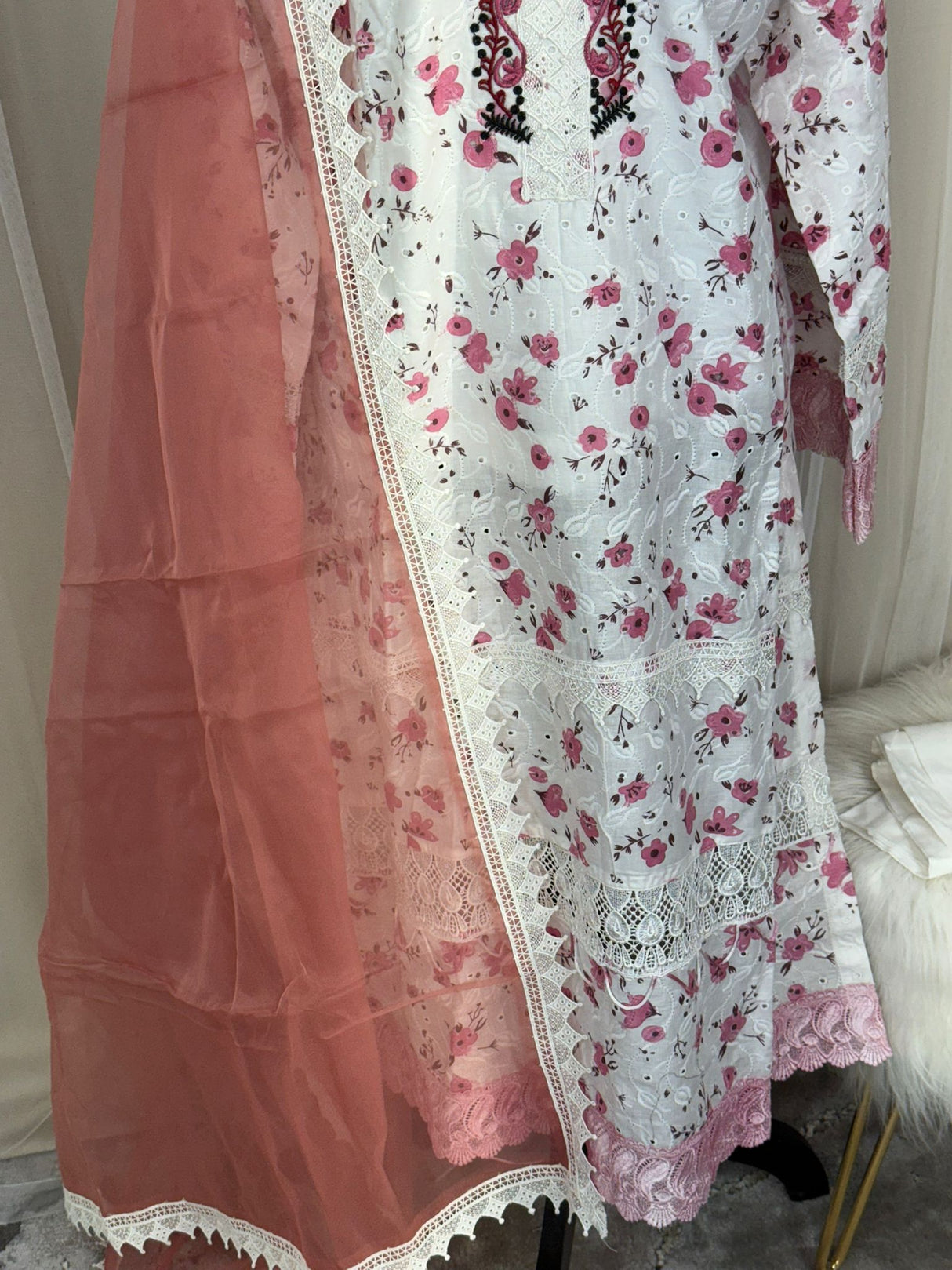 Luxury Embroidered Lawn Ready To Ship