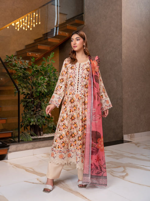 Munira Designers Embroidered Lawn