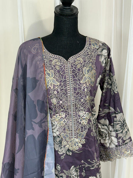 Luxury Embroidered Lawn Ready To Ship