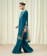 3Pc Embroidered Suit by Sapphire