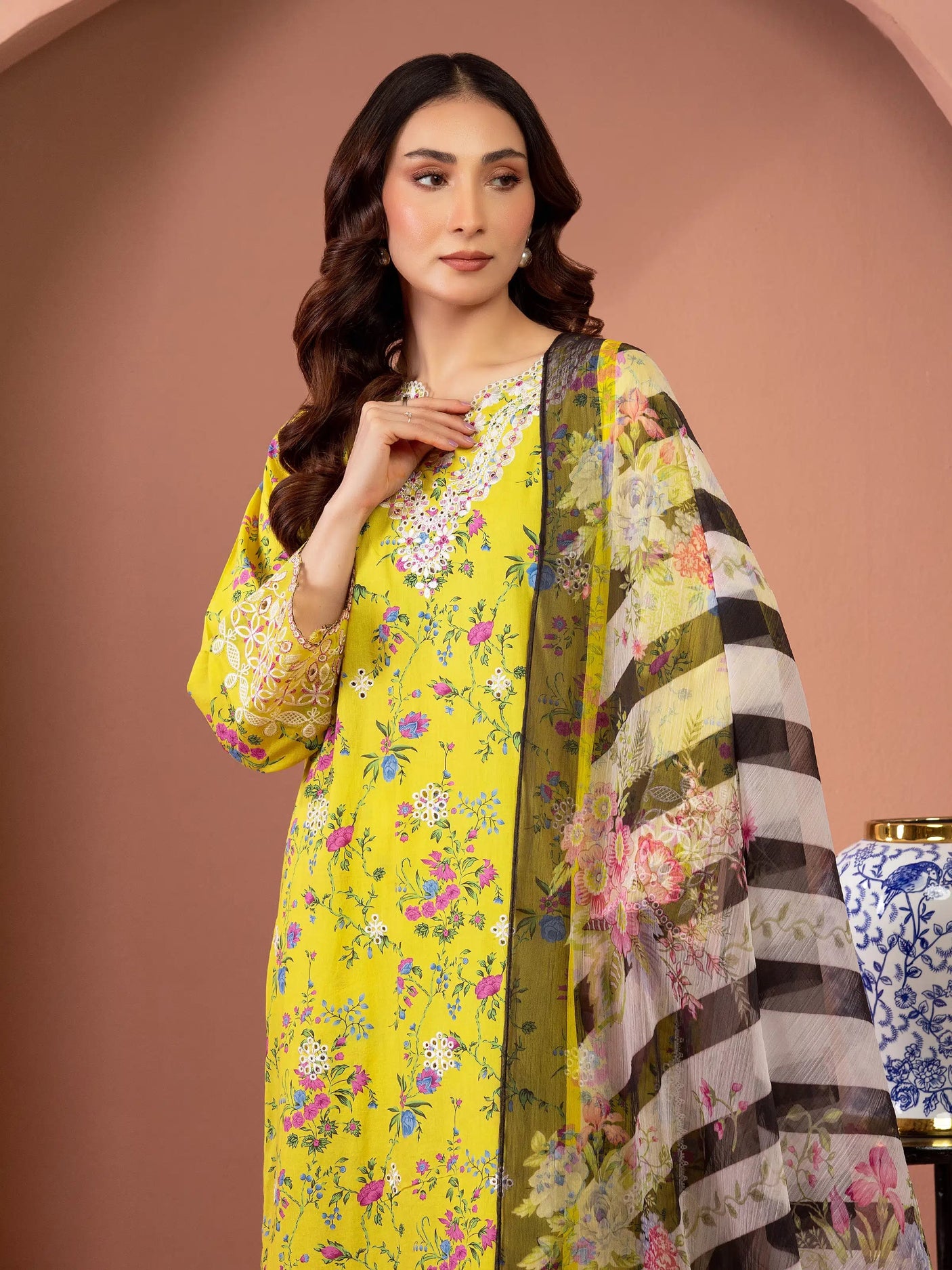 Edenrobe Premium Embroidered Lawn Collection