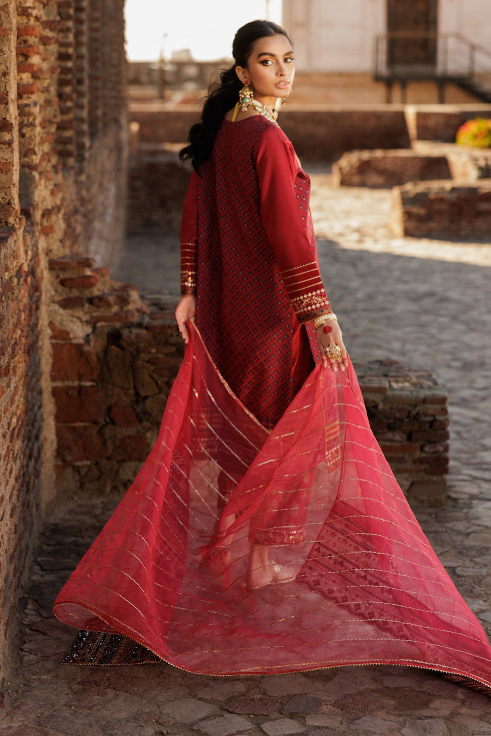 Charizma Luxury Embroidered Suit