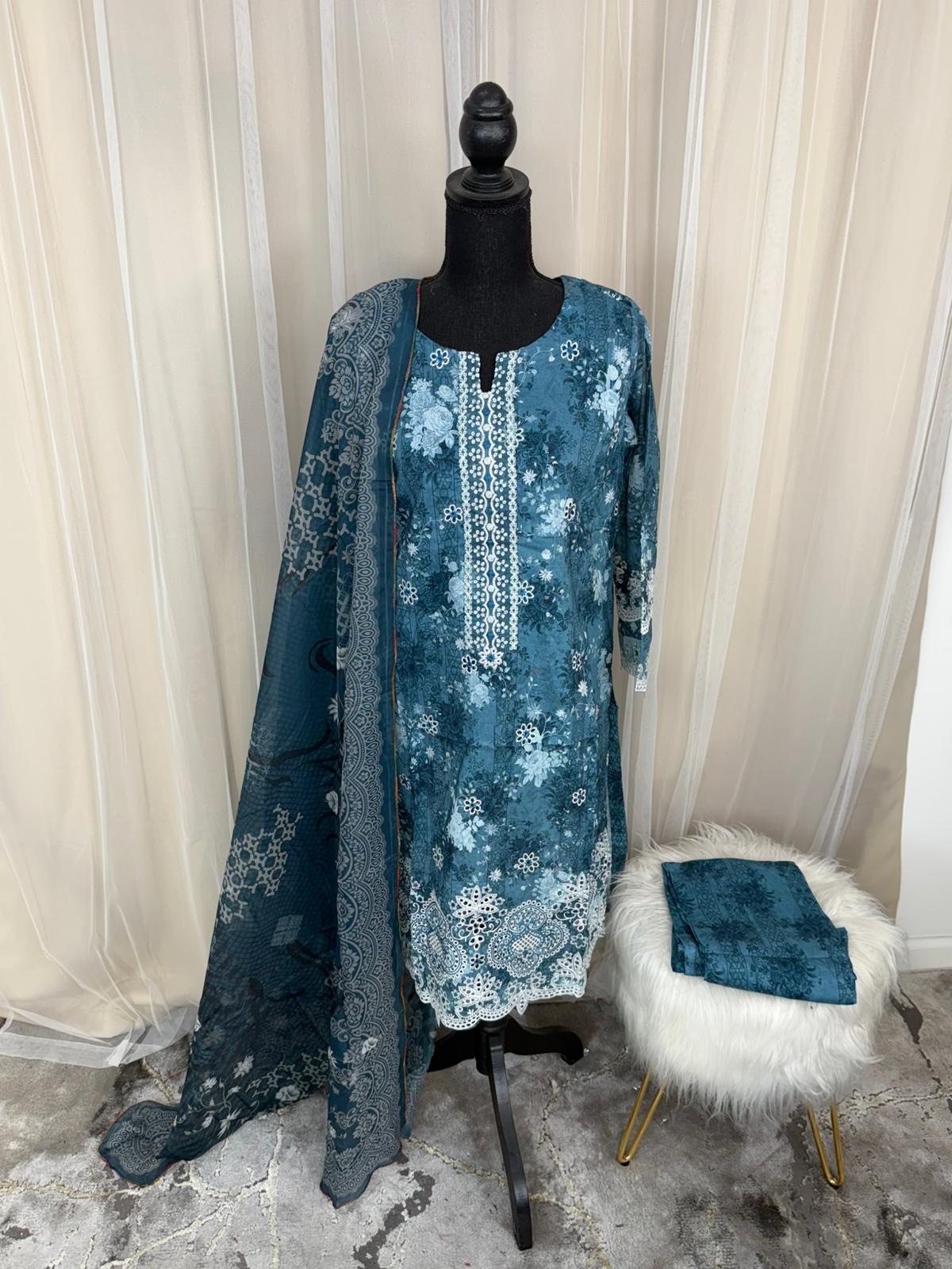 Embroidered Lawn Ready To Ship