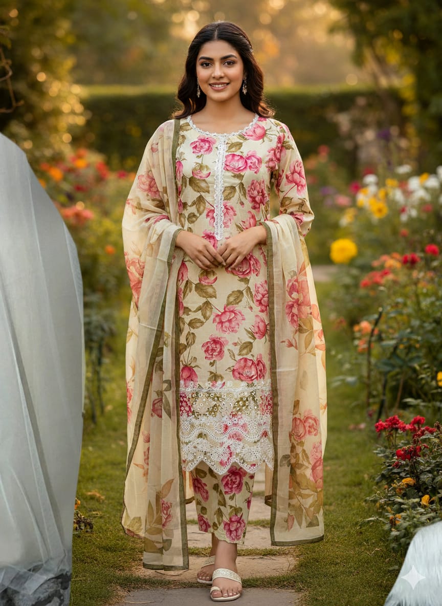 Luxury Embroidered Lawn Ready To Ship