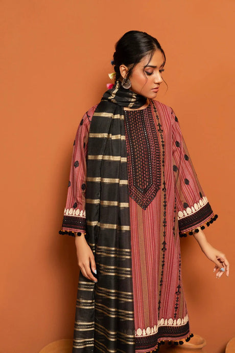 3 Piece Embroidered Susi Suit  by Alkaram Studio