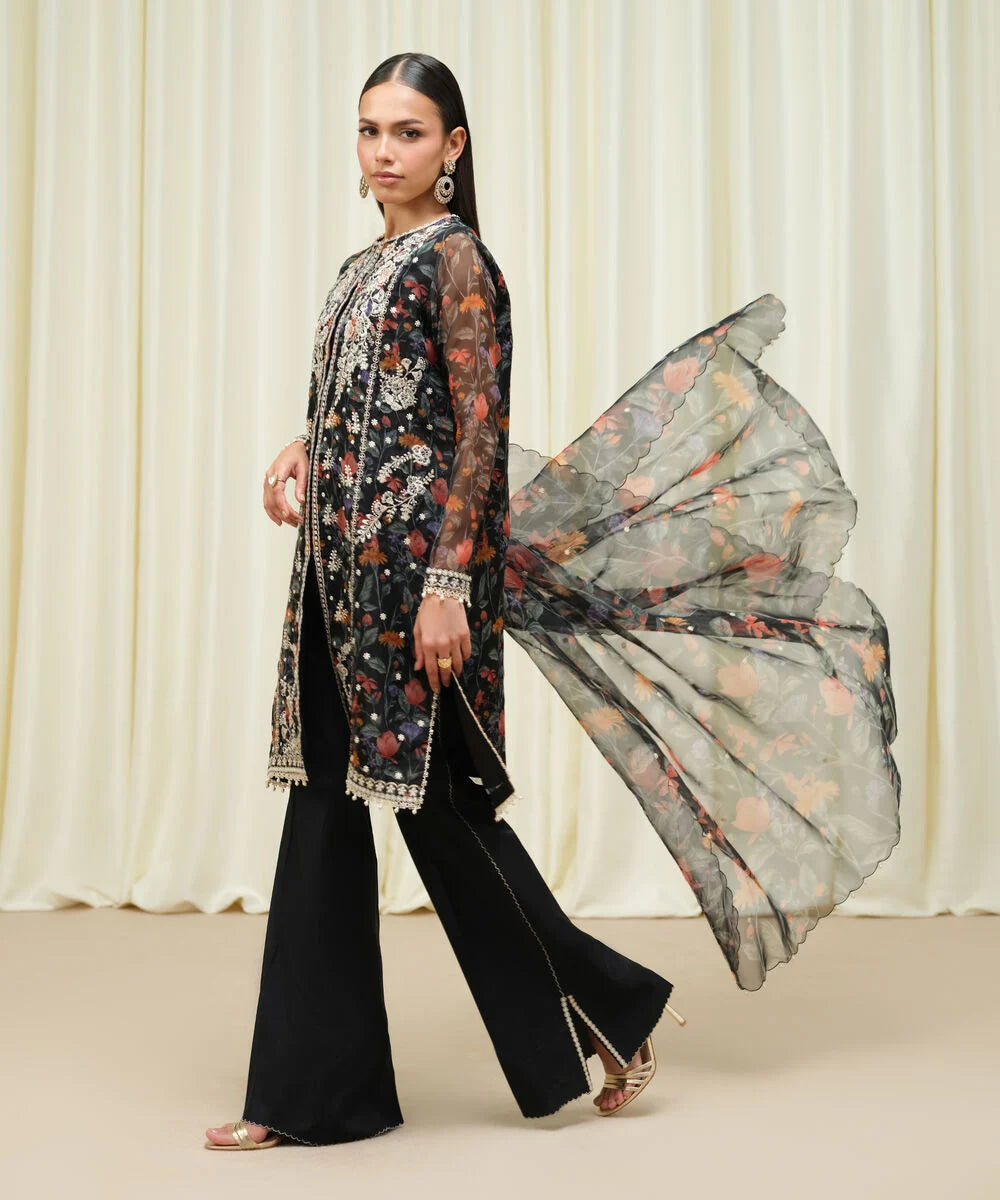 3Pc Embroidered Suit by Sapphire