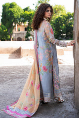 Vasal Embroidered Chiffon Suit By Charizma