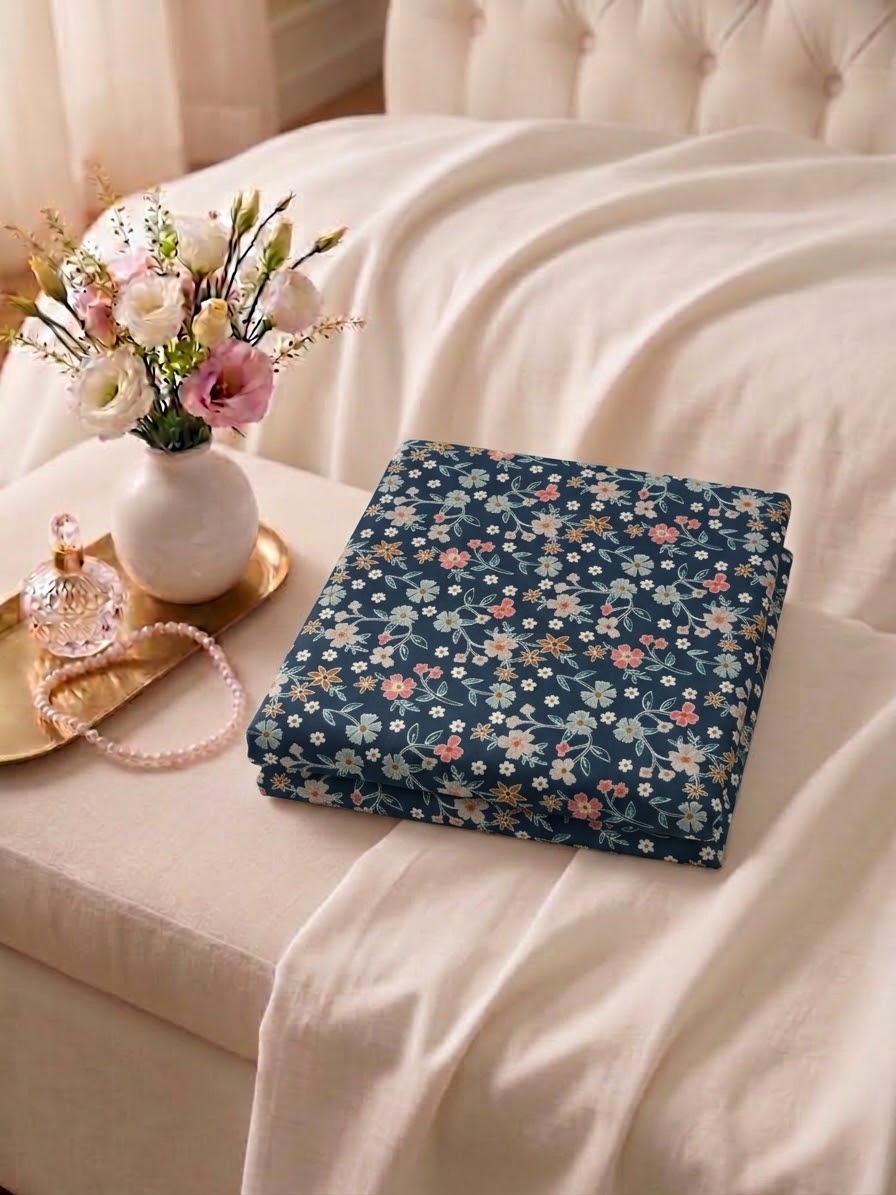 Pakistani King Size Bedsheet with Pillow Cover