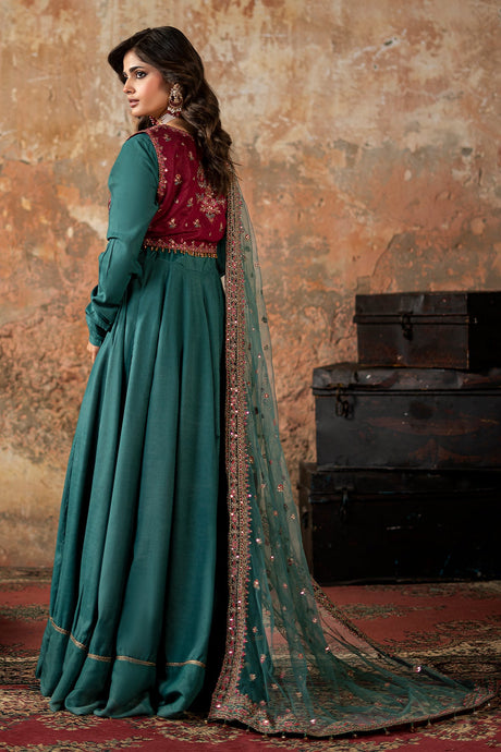 3-PC Embroidered Luxury Suit By Charizma