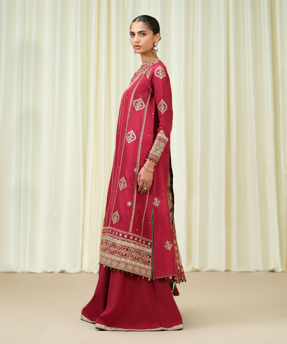 3Pc Embroidered Suit by Sapphire