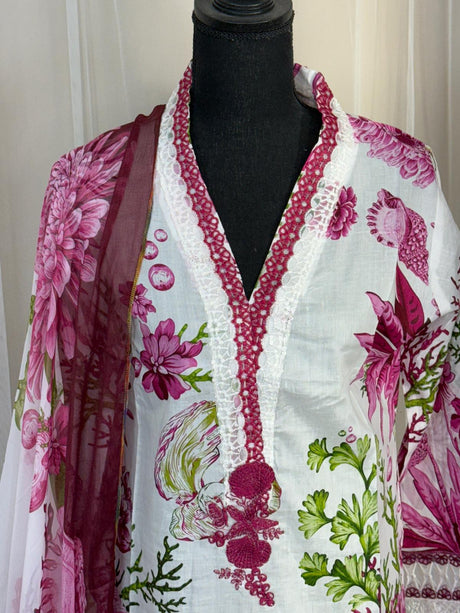 Luxury Embroidered Lawn Ready To Ship