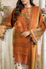 Charizma 3-PC Embroidered Lawn Suit