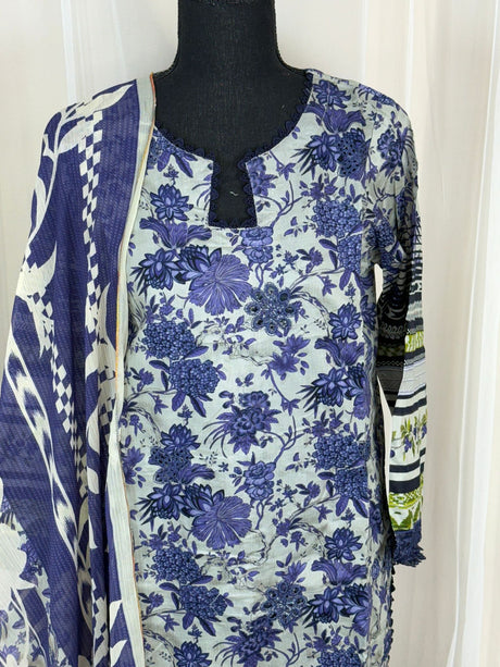 Luxury Embroidered Lawn Ready To Ship