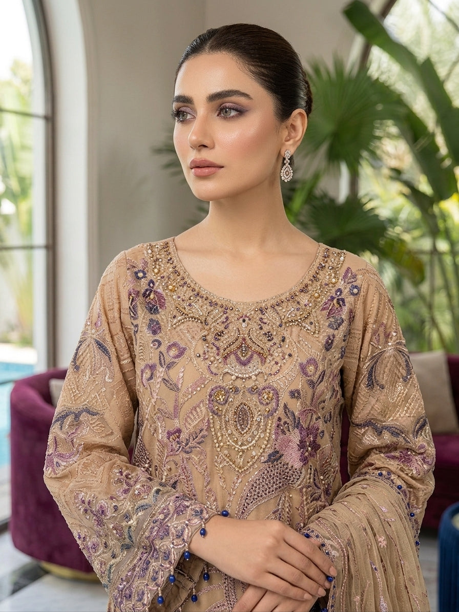 Ramsha Luxury Embroidered Collection